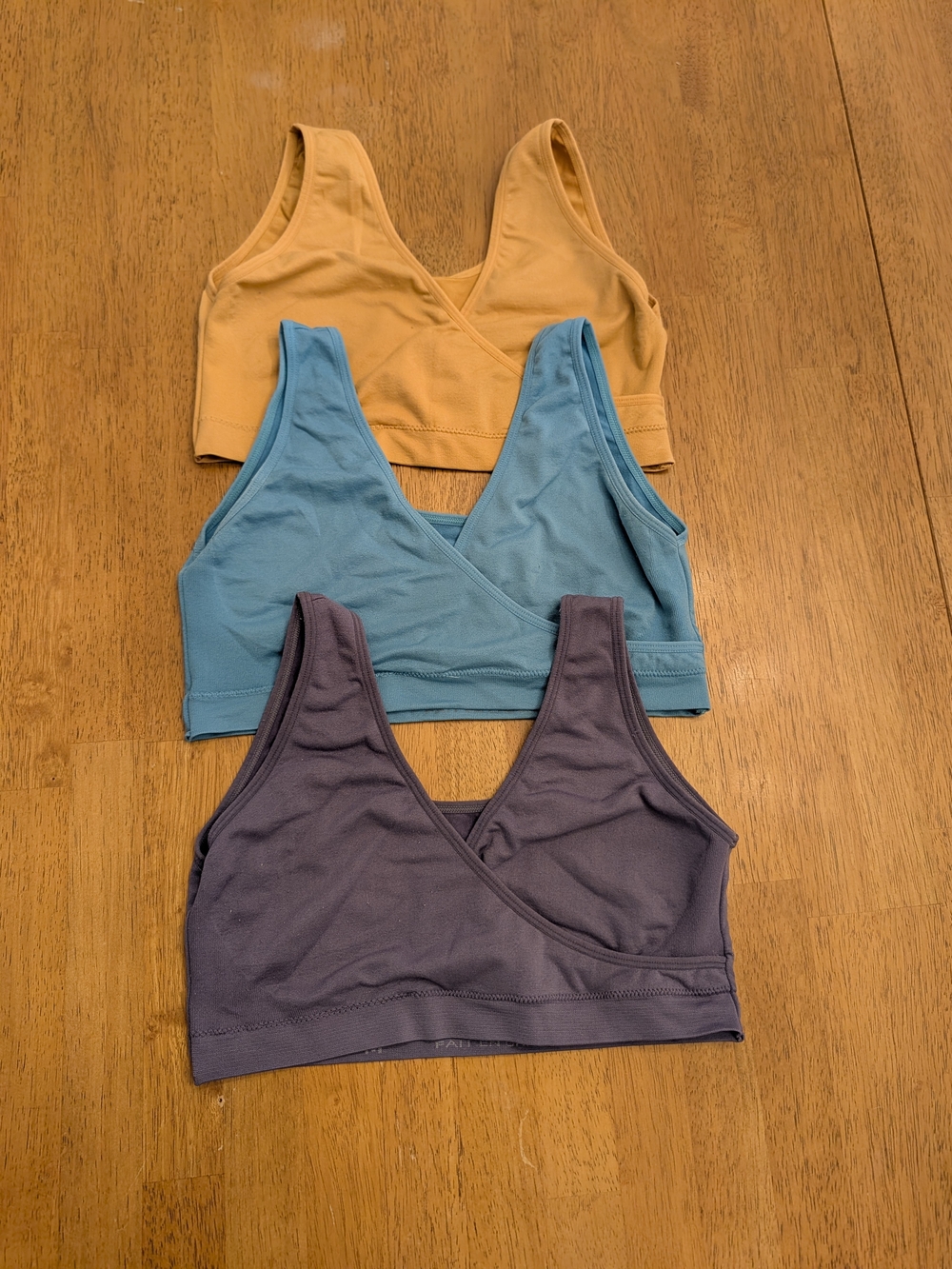 3 Criss Cross Nursing Bras Medium